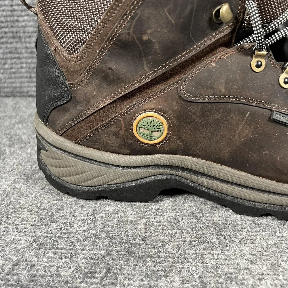 Timberland Boots Mens‎ Size 15 Brown Leather Waterproof Hiking Outdoor 12135